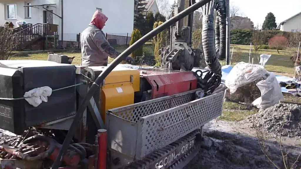 odwiert studni głębinowej